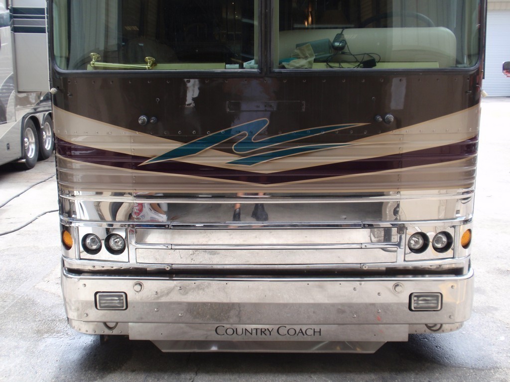 01 Prevost XL headlight upgrade